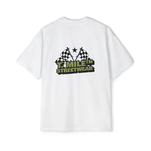 Load image into Gallery viewer, TENERIFFE MILE™ "RACERS EDGE" Men's Heavy Oversized Tee
